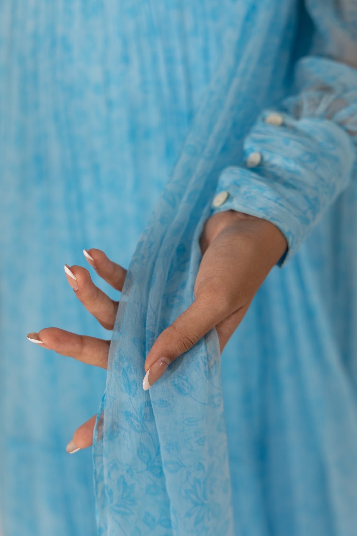 Himalayan Poppy Wrap-Around Maxi Dress