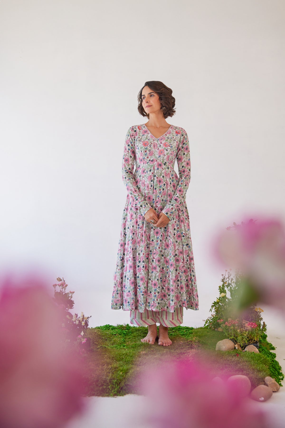 Sakura  Anarkali Set